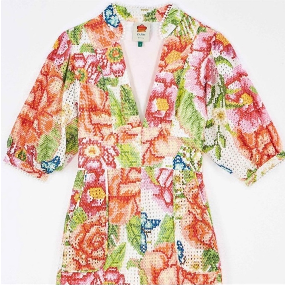 Farm Rio Vintage Floral Dress